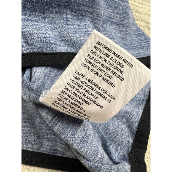 Avalanche Sweater‎ Mens Large Blue 1/4 Zip Long Sleeve Polyester Blend - Picture 12 of 13